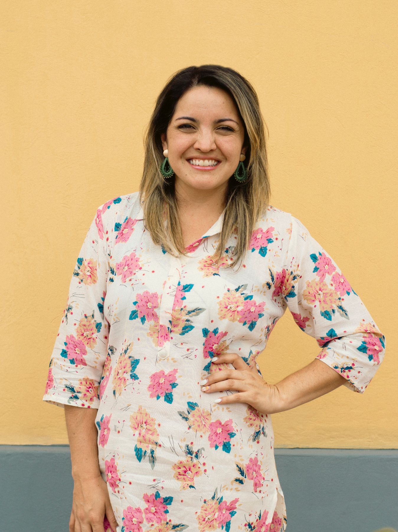 Retrato de Steffany Alejandra, fundadora de Sammy’s Fiestas